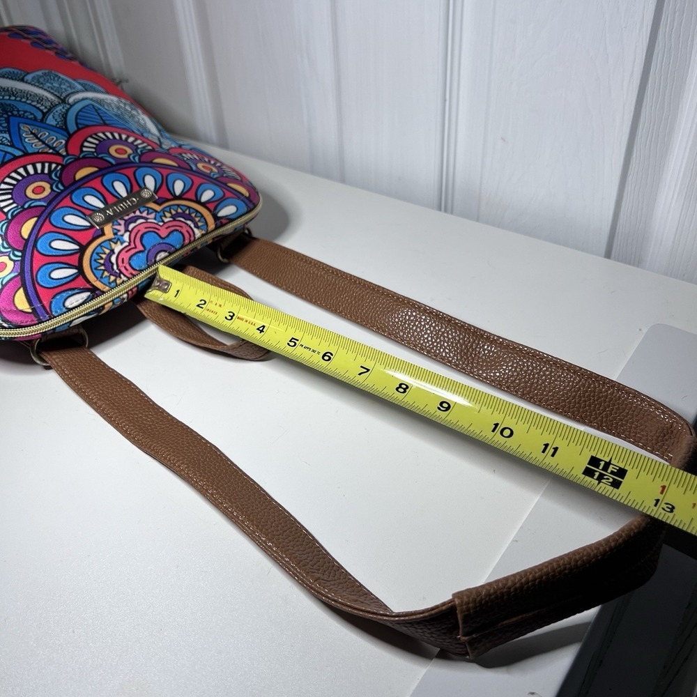 Chula Backpack Red Mandala Pattern - image 8